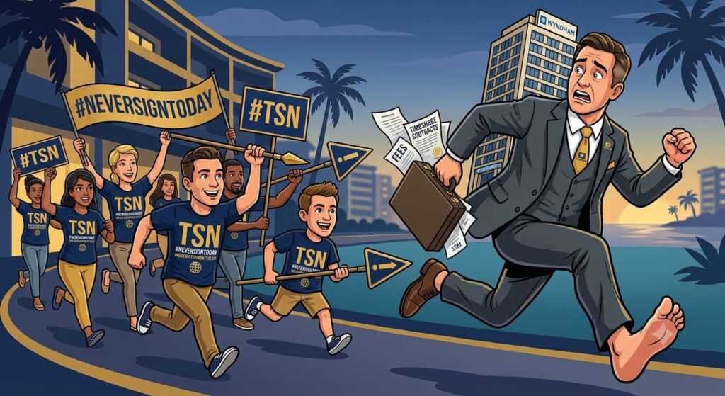 Timeshare consumer protection campaigners challenging unfair industry practices